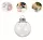  SFERE IN ACRILICO SFERE in plastica 6 palline con la tua ispirazione 5cm P5