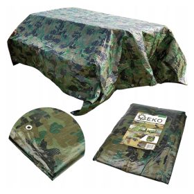   GEKO - Telo di Copertura "CAMOUFLAGE-MORO" 6x10m 100g/m2