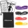 SET DI 4 fasce per esercizi POWER BAND RESISTENZA FORTE GUIDE DI RESISTENZA 2-39KG