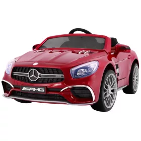    Mercedes AMG SL65 per bambini Vernice rossa + Telecomando + Vano bagagli + Regolazione