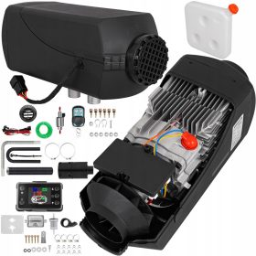    RISCALDATORE DIESEL SOFFIATORE OLIO 8kW 12V RISCALDAMENTO DI PARCHEGGIO