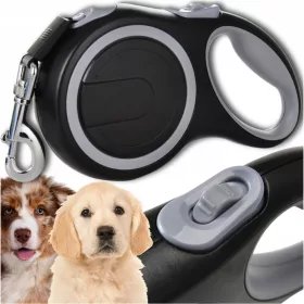    GUINZAGLIO CANE LUNGO 8 m Guinzaglio automatico 50 kg FORTE CON SERRATURA
