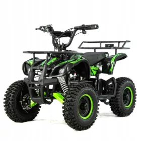    Mini Quad ATV ELETTRICO 1000W 36V XTR E-M7/6 Portabagagli con clacson LED e telecomando