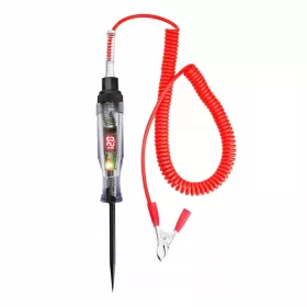    Tester digitale automatico per circuiti, filo rosso a molla a bassa tensione nel circuito del veicolo