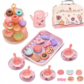    SET DA TÈ PER BAMBINE REGALO PER BAMBINE SET DA TÈ GIOCATTOLO, PRINCESS TEA TIME