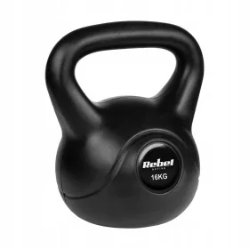    Kettlebell 16kg bollitore carico manubri kettlebell palla per esercizi ABS Rebel