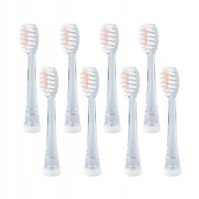    Testine per spazzolino Neno Denti per bambini da 1 a 6 anni, ricambi rosa