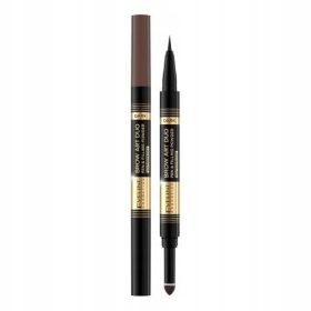    Eveline Cosmetics Brow Art Duo Pennarello scuro e polvere per sopracciglia 2in1