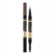  Eveline Cosmetics Brow Art Duo Pennarello scuro e polvere per sopracciglia 2in1