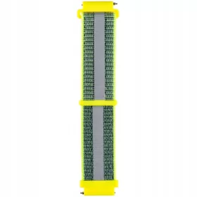    Cinturino Garett in nylon riflettente verde per smartwatch Kids 20 mm