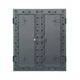  Porta per affumicatoio, acciaio, Lena, 60x80cm