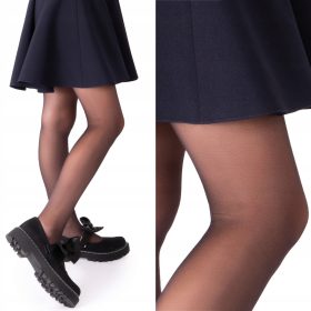    phenome Collant sottile 20den COLLANT per bambini Bambina TINTA UNITA NERO