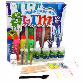    SLIME GLUTEK LARGE KIT PER FARE SLIME FAI DA TE MASSA ANTISTRESS