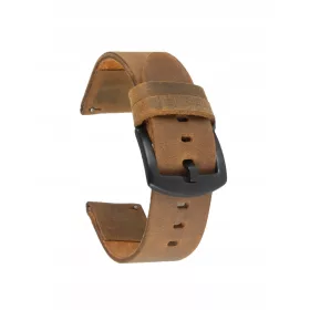    Cinturino universale per orologio in pelle naturale, taglia M, 22 mm