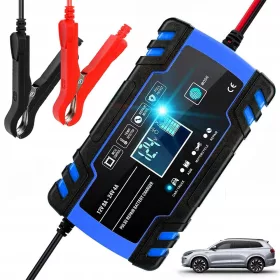    FUNZIONE RIPARAZIONE BATTERIA RADDRIZZATORE AUTOMATICO 12V24V LCD