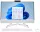 Computer HP All-in-one 24-df1999nw 24" IPS Core i3-1115G4 8/512 GB SSD Win11