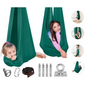    ALTALENA PER BAMBINI AMACA SENSORIALE YOGA ACROBATICO AVVOLGIMENTO + MONTAGGIO