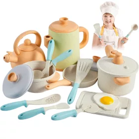    PIATTI GIOCATTOLO PENTOLE E PADELLE PIATTI PER BAMBINI CUCINA GIOCARE