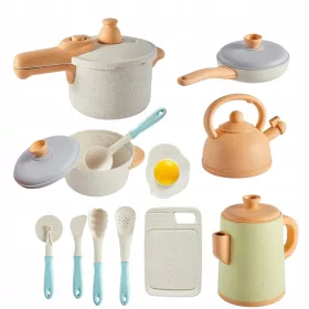    GIOCATTOLI DA CUCINA DI ALTA QUALITÀ PER BAMBINI SET EDUCATIVO PER IL GIOCO IN CASA