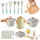  PLAY CUCINA ACCESSORI CUCINA PER BAMBINI SET PENTOLE E PADELLE