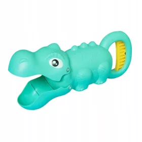    .Giocattolo da spiaggia per bambini con clip per palline di neve con dinosauro blu