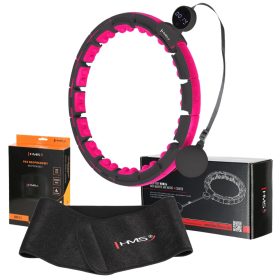  Hula hoop con borchie HMS, 45 cm, nero