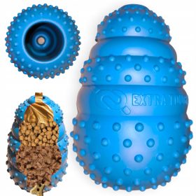    KONG TEETHER GIOCATTOLO DEL TESORO MOLTO FORTE, GOMMA DURA EDUCATIVO XL