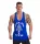  Maglia da allenamento senza maniche blu GOLD'S GYM M