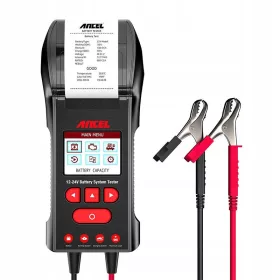    TESTER BATTERIA AUTO ANCEL BST600 AGM GEL VRLA CON STAMPANTE LCD