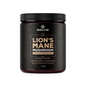   Polvere di Funghi Lion's Mane 10:1 di Solve Labs - Energizzante Naturale