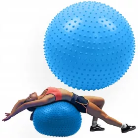  Pallone con tacchetti Sportvida SV-HK0292 65 cm blu