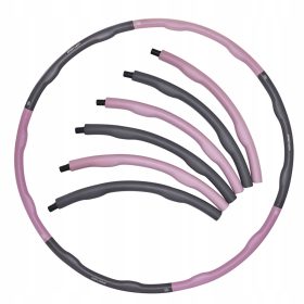  Hula hoop con borchie Sportvida 100 cm grigio