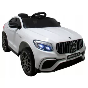  MERCEDES GLC63s WHITE Auto a batteria, trazione 4x4, PELLE