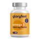 Capsule di Omega-3 Alta Purezza da gloryfeel - 120 Capsule per Supporto Cerebrale e Cardiaco