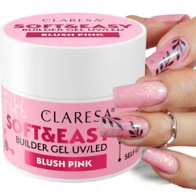    CLARESA SOFT & EASY GEL COSTRUZIONE UNGHIE CON TIxotropia FARD ROSA 45 g