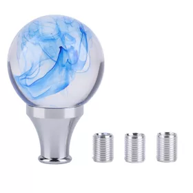    Pomello del cambio stile JDM con 3 adattatori Testa del cambio rotonda