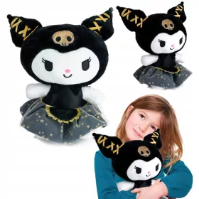  PELUCHE KUROMI HELLO KITTY - ELEGANTE E MORBIDO COCCOLE