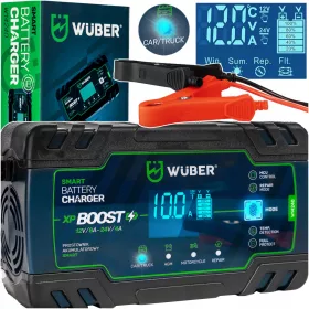    CARICABATTERIE DA AUTO A MICROPROCESSORE CARICABATTERIE 12V/24V MCU