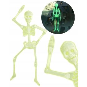    SCHELETRO FLUORESCENTE LUMINOSO 150 CM DA APPENDERE HALLOWEEN