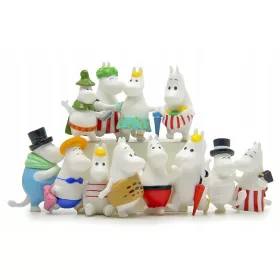 Statuette MOOMIN, set da 12