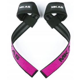  Cinghie da allenamento, maniglie per stacco, 2x pezzi, rosa