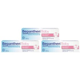  Pacco da 5 Bepanthen Baby 100g - Crema Protettiva per la Pelle Delicata del Neonato