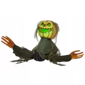  Zucca spaventosa di Halloween mobile con LUCE + SUONO