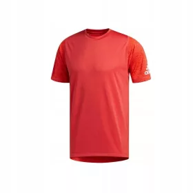    T-shirt Adidas da uomo con logo, maglietta sportiva, leggera, da allenamento, taglia M