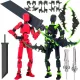  Set di action figure T13, action figure del robot Tit 13