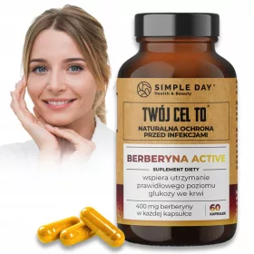   Berberina Active: Suplemento Natural per la Regolazione del Glucosio e il Supporto Metabolico, 60 Capsule