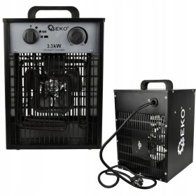    STUFA elettrica FARELKA GEKO 3,3kW TERMOSTATO 3 gamme di potenza Acciaio