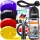  SET DI 4 GUIDE DI RESISTENZA PER ESERCIZI POWER BAND STRONG BANDS 40KG + CUSTODIA OMAGGIO