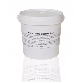    Vaselina cosmetica bianca, senza additivi, CERTIFICATO da 1kg
