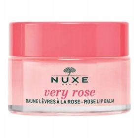   Balsamo Labbra Nuxe Very Rose, Con Estratto di Olio Di Rosa e Vaniglia, 100% Naturale, 15g